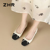 ZHR则则浅口单鞋女2024新款百搭小香风鞋子一脚蹬懒人鞋时尚女鞋 商品缩略图5