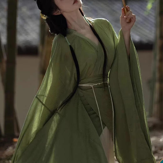 裁缝学苑AQ273女新品魏晋古装汉服纸样连衣裙女装全套装样板 商品图1