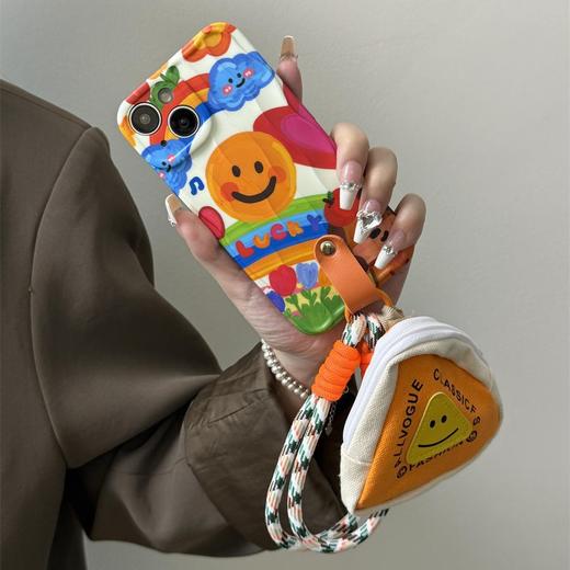 零钱包挂件适用于iphone15手机壳苹果15promax带挂绳14pro可背带_ym 商品图3