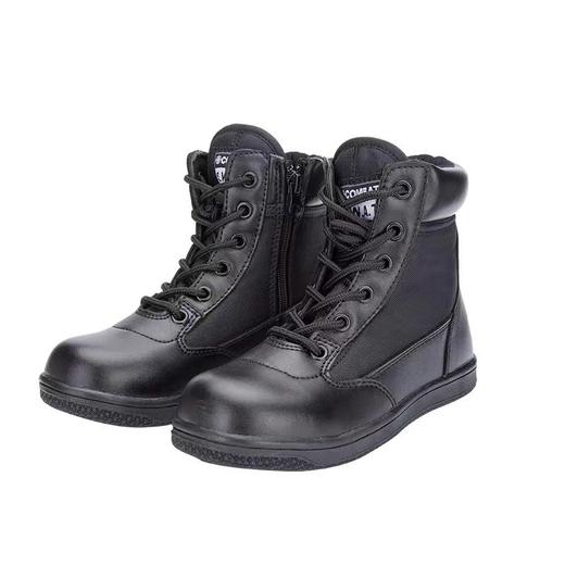 【儿童作战靴】儿童作战靴男女童军训夏令营战术靴夏季亲子中大童登山鞋战术靴男hgz 商品图3