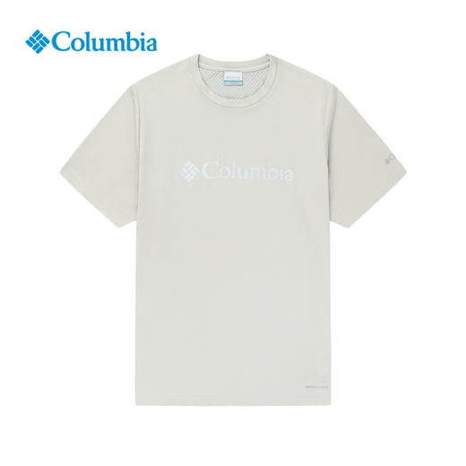 哥伦比亚男式LOGO款冰感速干短袖T恤AE0543 商品图0