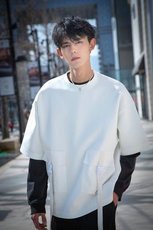 S412412963极简短袖T恤 商品图2