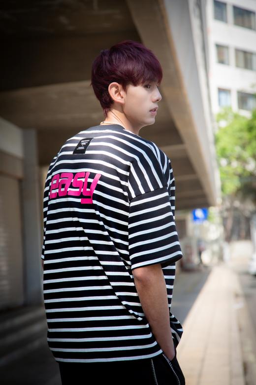 W416312093条纹短袖T恤 商品图5