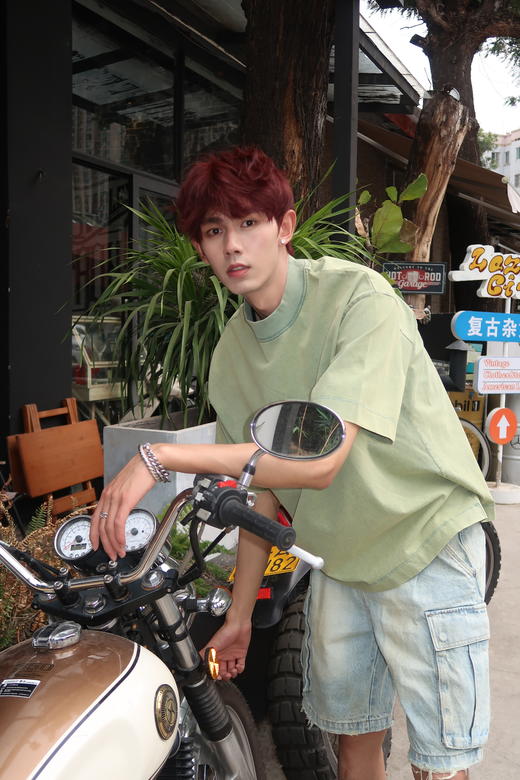 W413512964做旧水洗短袖T恤 商品图5