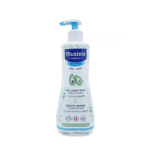 法国妙思乐Mustela 宝宝洗发沐浴露二合一洗发水沐浴露500ml儿童婴儿洗发水新生儿沐浴液 商品图5