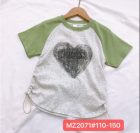 【新上架】木佑果夏MZ2071女中童短袖TF240403