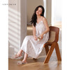 可人儿夏季凉感冰丝睡衣女小性感吊带睡裙少女中长款家居服连衣裙 商品缩略图1