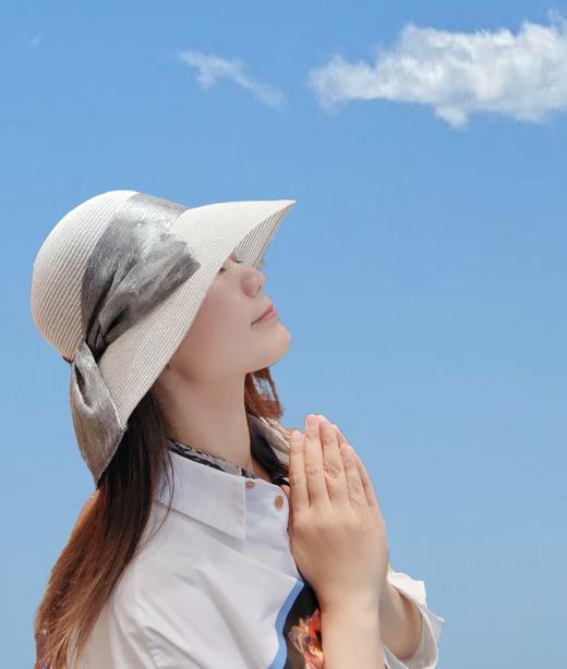 优品堂【悦薇】加大草帽可上翘可平戴 商品图9