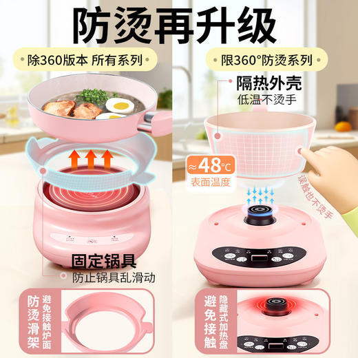 【食品级厨房玩具 孩子秒变小厨神】小伶玩具迷你厨房灶真煮食玩全套套装 全方位防烫设计 防倾倒防触电 体验做饭的快乐 商品图2