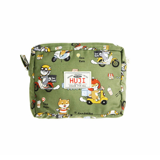 HUJI祤集Motley收纳包插画柴柴柴犬 商品图11