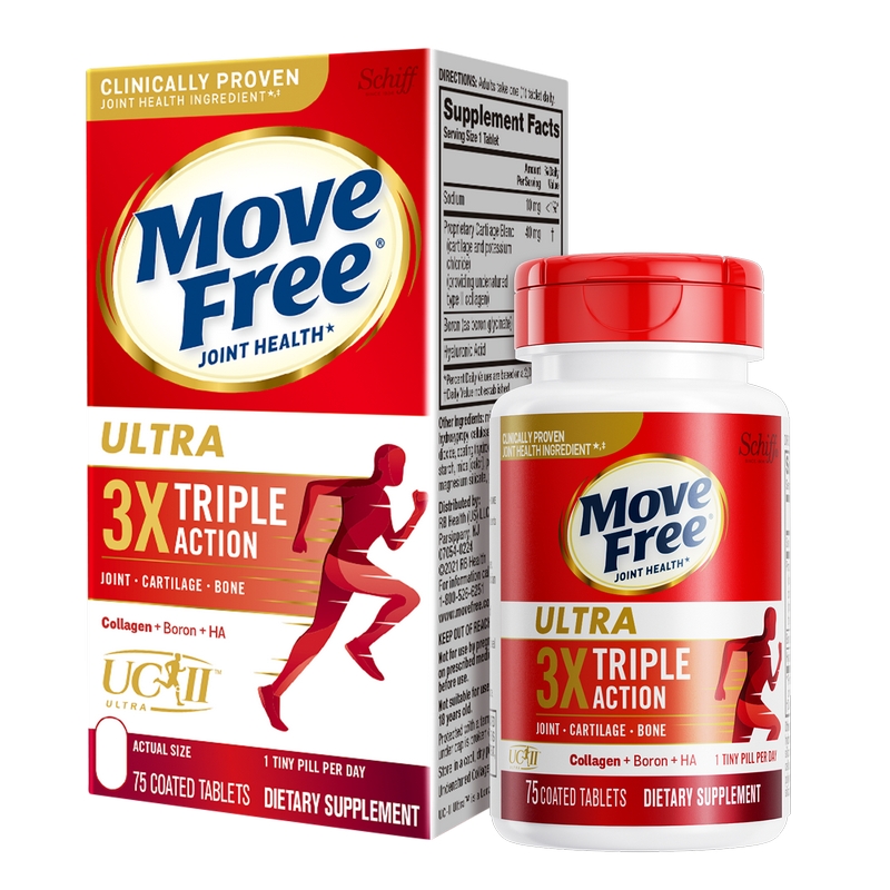 Move Free益节 UC2专利骨胶原轻养瓶75粒