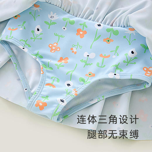 英氏儿童泳衣女童夏款泳装宝宝游泳衣套装 商品图3