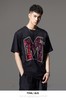 PINLI品立2024夏季新款男士字母烫钻圆领短袖T恤上衣BG242111042 商品缩略图8