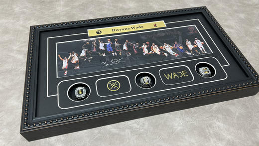 收藏系列 韦德 装饰纪念画（非亲签） 商品图1