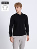 callisto黑色聚酯纤维混纺长袖T恤 STTSL102C 商品缩略图1