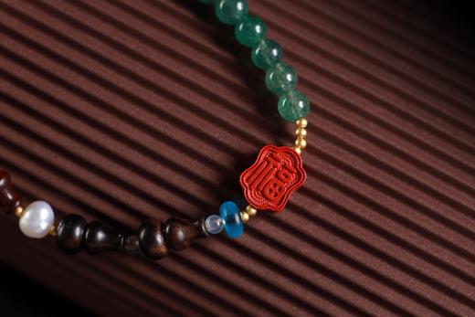 ZGT0108°东陵紫光檀葫芦珠手串 商品图3