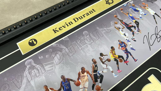 收藏系列 杜兰特 装饰纪念画（非亲签） 商品图5