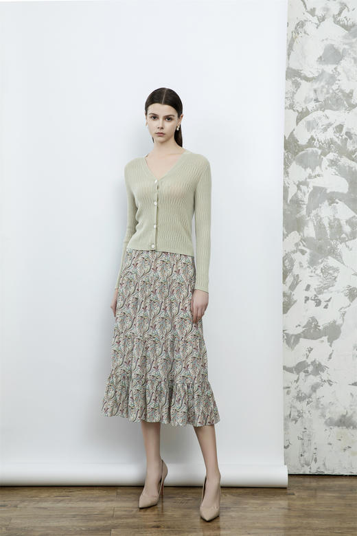 CARA BLUE薄型优雅气质开衫 商品图0