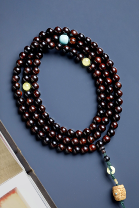 0.8*108颗海黄紫油梨手串