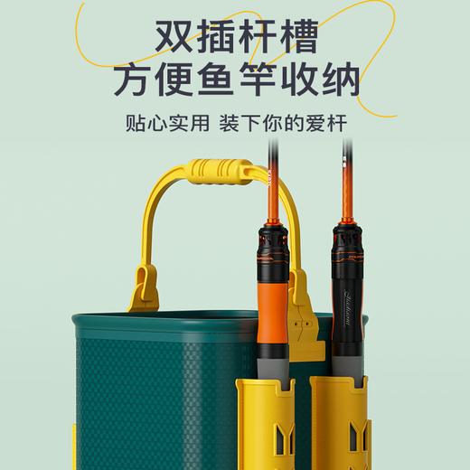 佳钓尼路亚打水桶钓鱼装鱼钓路亚专用水桶加深加厚手提取水活鱼桶 商品图4