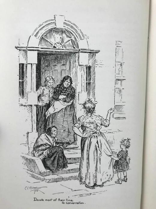 1902年 凯特·道格拉斯·威金《佩内洛普的爱尔兰经历》  C.E.布洛克数十幅插图 漆布精装32开 商品图10