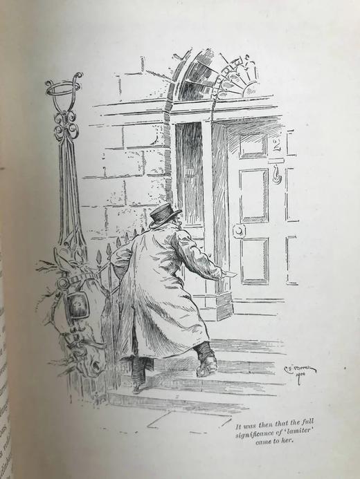 1902年 凯特·道格拉斯·威金《佩内洛普的苏格兰经历》 C.E.布洛克数十幅插图 漆布精装32开 商品图14