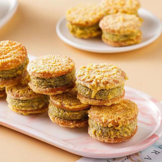 【匠心传承！绿豆饼板栗酥4斤更值】不油不腻，香甜软糯，棉花般细腻有料！老式夹心绿豆糕/板栗糕500克/袋 商品图4