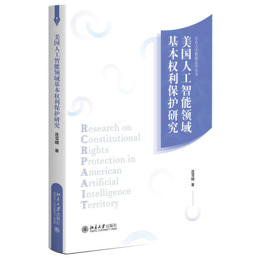 美国人工智能领域基本权利保护研究 连雪晴 著 北京大学出版社 商品图0