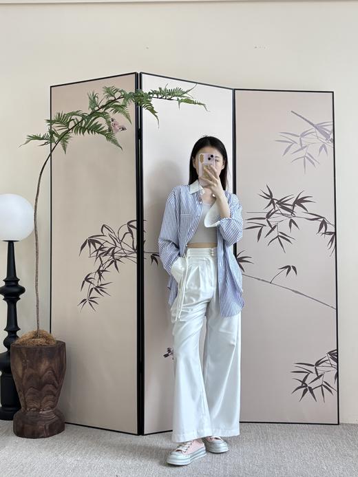 花花团特别定制——艺术手工感擦色一脚蹬帆布拖鞋  重工钉珠工艺精致美观  优雅特别、俏皮灵动 里垫牛皮、柔软加厚脚垫 懒人必备 好穿好走 三色可选、经典穿搭好物 商品图5