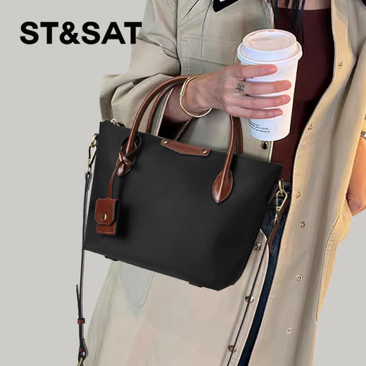 星期六通勤百搭手提单肩斜跨包SS3521A595 商品图0