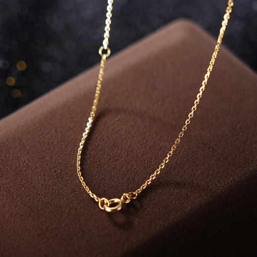 子佩集S925银【飞静】套链项链【DSD886】纯银镀金琥珀蓝珀2404 商品图4