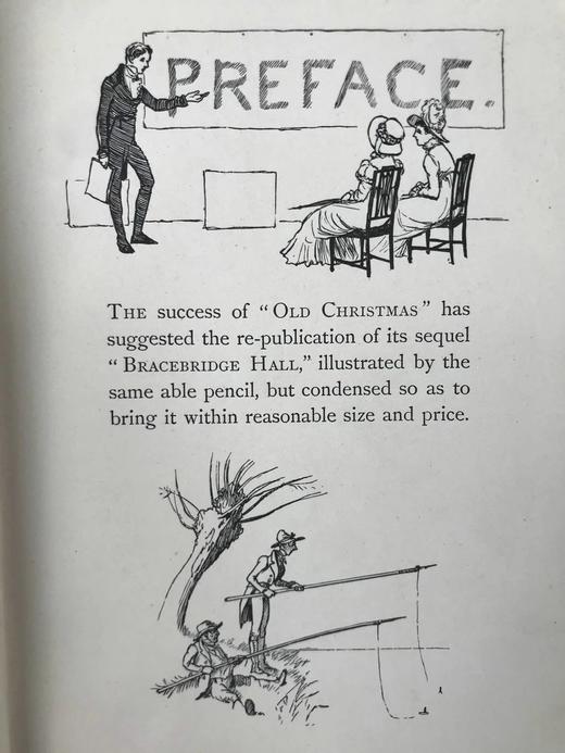 1877年 华盛顿·欧文《布雷斯布里奇田庄》 百余幅插图 漆布精装32开 商品图4