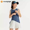 【24年夏新品】moodytiger女童连衣裙夏新款撞色拼接运动背心裙子42211904 商品缩略图0