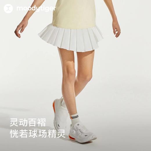 【24年夏新品】moodytiger儿童半身裙24年春夏新款女童休闲时尚防走光短裙41211801 商品图1