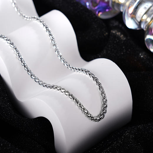 子佩集S925银仿古项链【YFXL030-28】纯银素银2404 商品图2