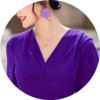 -齐紫色连衣裙HJ2S85 商品缩略图9