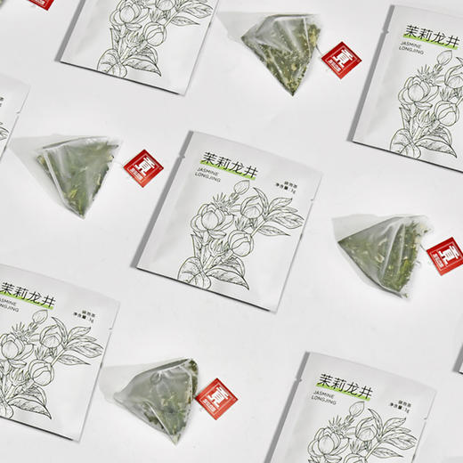 贡牌丨茉莉龙井 绿茶 调味茶 30g（3g*10包） 商品图2