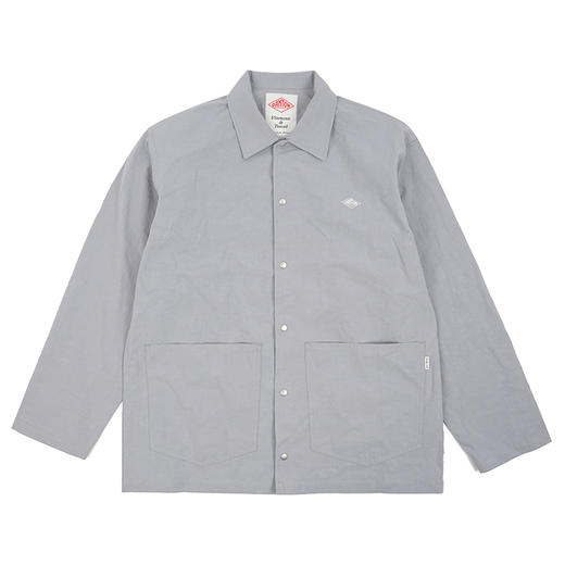 DANTON WCL_COVERALL SHIRT 男装休闲工装衬衫夹克 翻领按扣外套 商品图4