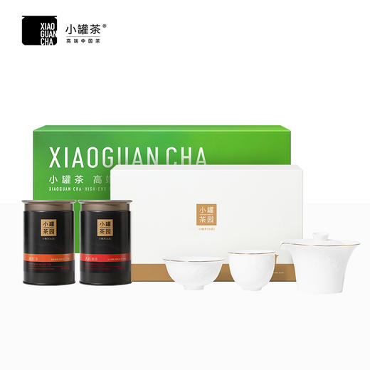 [端午礼盒茶+器]小罐茶园 茶叶+新中式盖碗茶具套组礼盒 【现货】 商品图5
