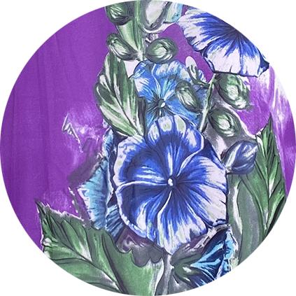 2S6898--紫色连衣裙--《智慧之光--波斯艺术》 商品图2