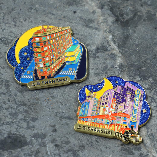 【上海城市系列】漫步上海冰箱贴 商品图9