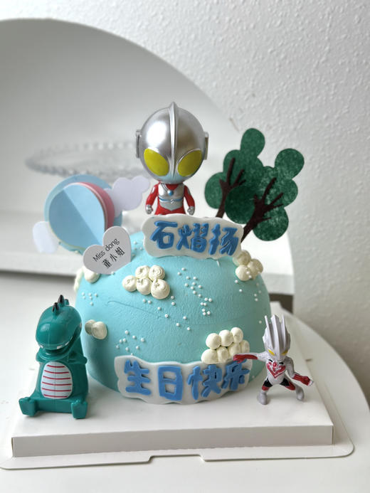 奥特曼翻糖蛋糕 商品图1