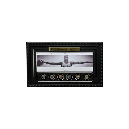 收藏系列 迈克尔乔丹 装饰纪念画（非亲签） 商品图0