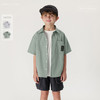 【超轻速干】马克珍妮男童工装户外Polo短袖衬衫夏装新款240526 商品缩略图0