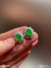 高冰艳绿蛋面耳钉【4242604】具体价格微信咨询 商品缩略图6