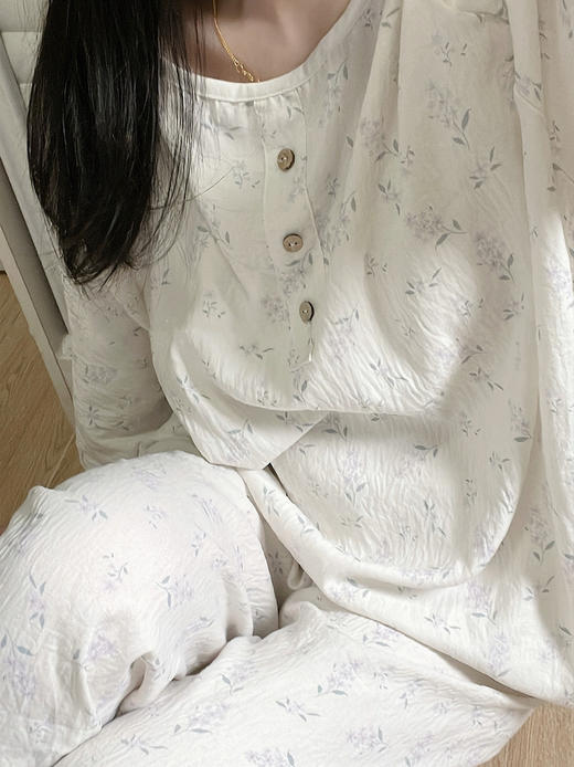 舒服到不想脱！SINMIRE春夏家居服睡衣轻薄舒适 商品图6