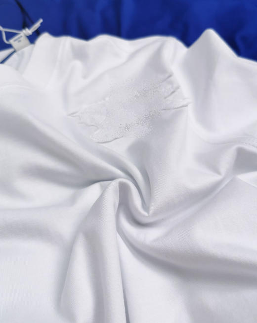 战马 2024夏新款 马术骑士贴布绣花小标 圆领短袖T恤 Z-11632 商品图10