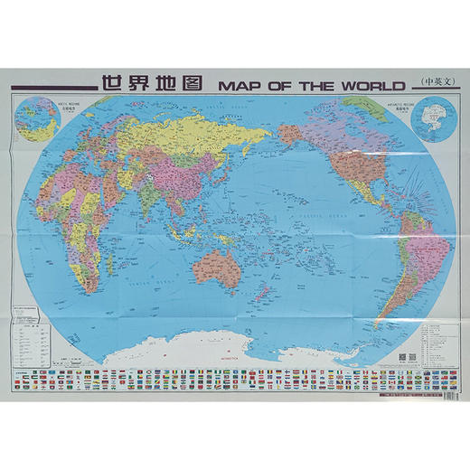 世界地图（铜版纸全开）（2024版） 商品图1