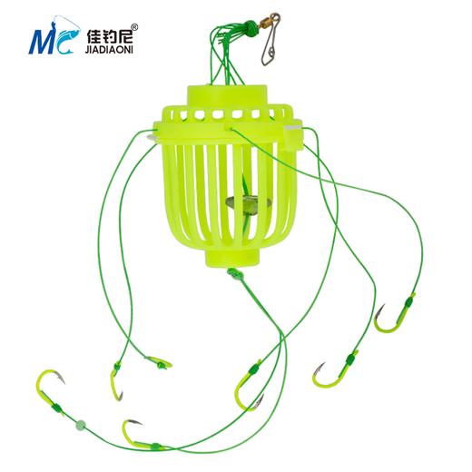 佳钓尼鲢鳙鱼钩伊势尼夜光爆炸钩不跑鱼海竿配件钓鱼神器远投水雷 商品图0