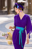 -齐紫色连衣裙HJ2S85 商品缩略图3